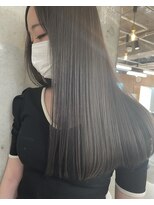 リアン(Lien)&nbsp;グレージュ/ブリーチなし/ダブルカラー/髪質改善/暗髪/学割