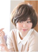 【amelie 与野本町】柔らか質感 大人のワンカールショートボブ