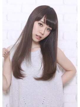 ミヤコウシティ美容室 ストレート☆ロング