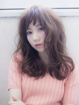 メノン 茨木店(Menon) 無造作カール　イルミナカラーヘルシーレイヤー