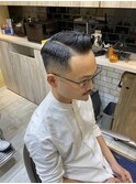 クラシカル ポンパドール フェード【GROOMER/S TOKYO】