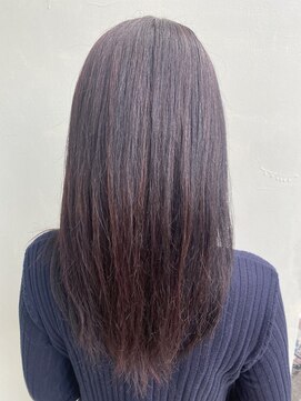 ビューティーヘアサロン アングル 八戸ノ里店(Beauty Hair Salon angle) ピンクブラウンカラー