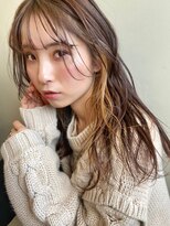 エマエコル(Emma ecole)&nbsp;Emma ecole 黒髪卒業◎チラッとインナーカラーベージュ by.高橋