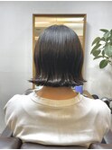 ヘアドネーションででバッサリカット！切りっぱなしボブ【貴也】