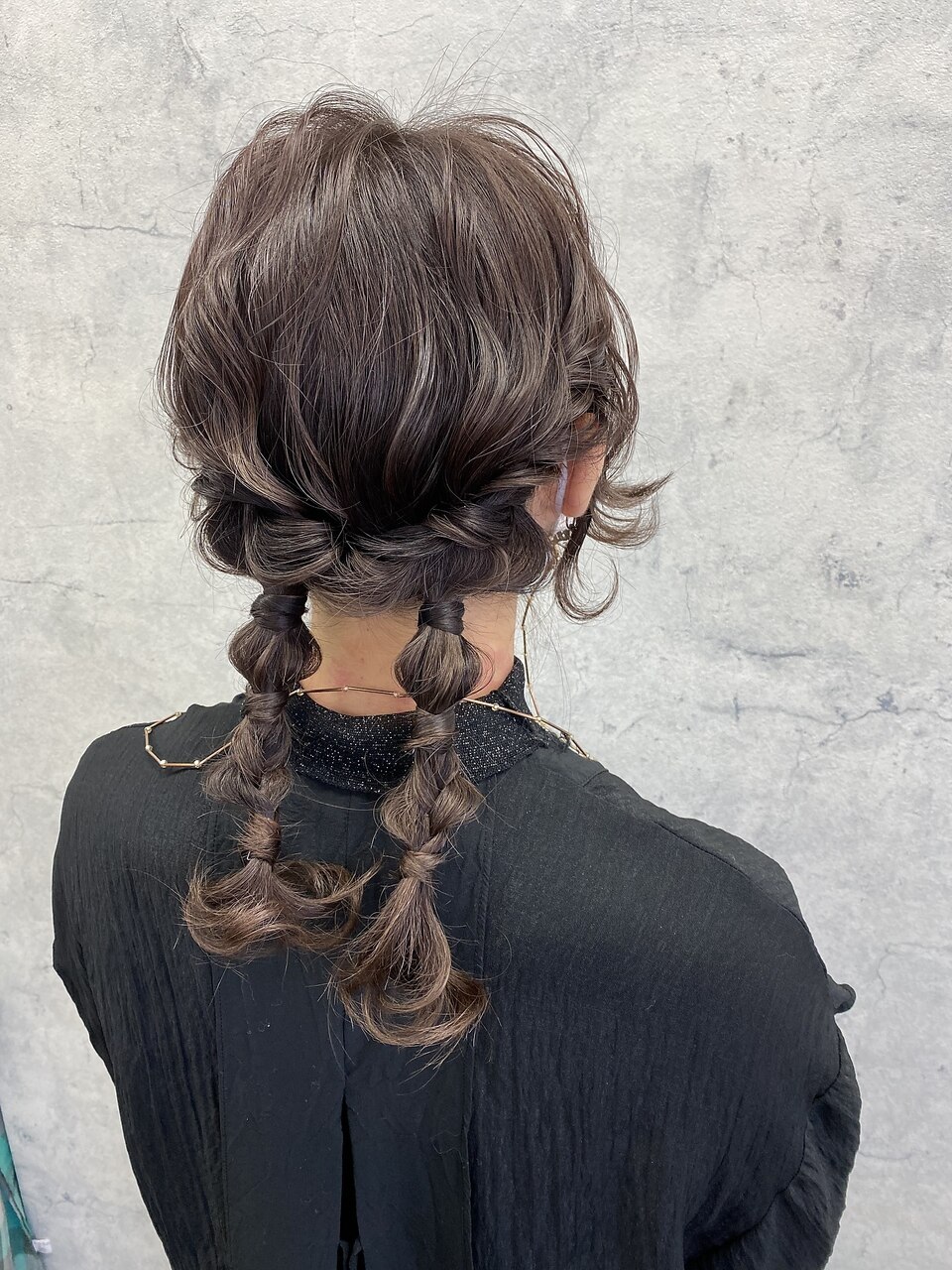 おさげ髪 Easy] 5 types of ponytail hair arrangements ◇ OK for curly
