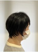 黒髪ナチュラルショート