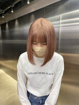 ペレ 栄店(PELE)&nbsp;ショコラアッシュ/ヘルシースタイル/ふんわりカール/栄/名駅