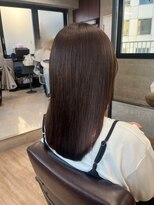 ナチュラルリーフ 仙台駅前店(Natural leaf)&nbsp;ピンクブラウン×ストレート