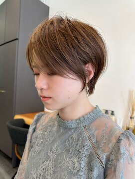 ビューエヒメ(VIEW EHIME) 大人ラフウェーブ20代30代40代ボブブラウンスウィングショート