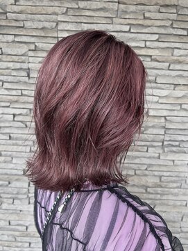 ハイバレーヘアーメゾン(HIGH VALLEY HAIRMAISON) カシスラベンダーダブルカラーケアブリーチピンクカラー