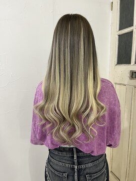 ハイエクステンション 京都駅前店(Hi-Extension) グラデーションハイライト　@dresser____029