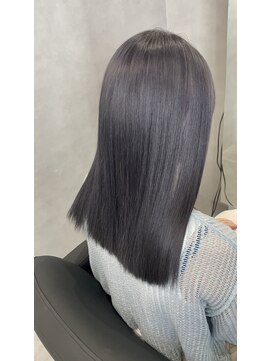 ジエクト カナウ(The Ect canow) 透明感カラー　ラベンダーアッシュ　ラベンダーグレー