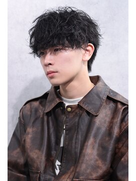 リップスヘアー 梅田アネックス(LIPPS hair) 波巻きショートマッシュ