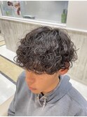 波巻きツイストスパイラルパーマ船橋/メンズパーマ/メンズカット