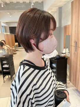 ガリカ 大名(Gallica) 【森千晶】顔まわりレイヤー/小顔ライン/襟足すっきりボブ