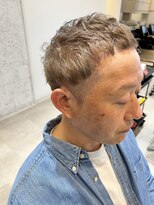 ヘアーエスクールエミュ(hair S. COEUR emu)&nbsp;ダブルカラー必須のミルクティーグレー