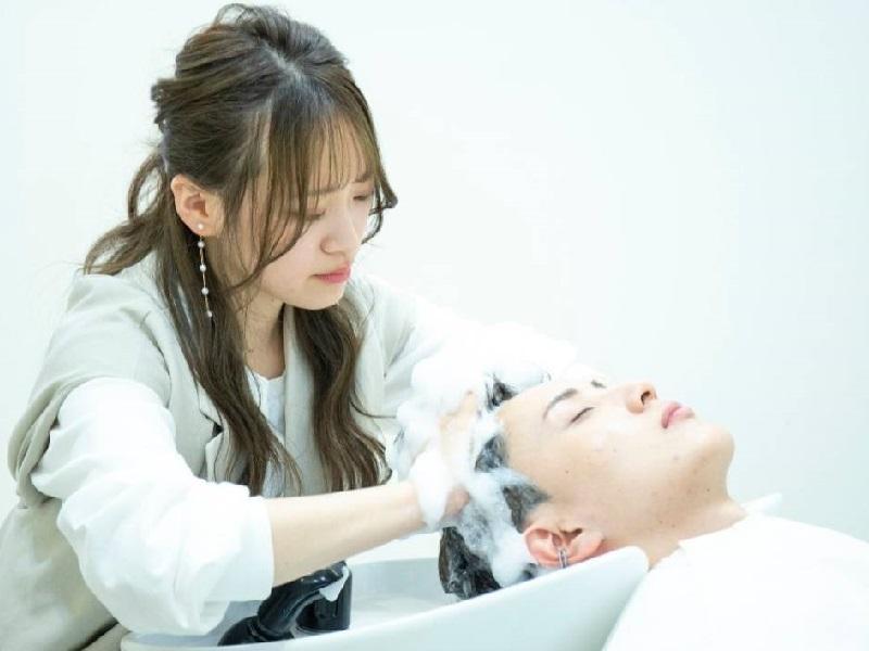 【リピート割引】 メンズカット+炭酸SPA+シャンプーブロー　７７００円⇒