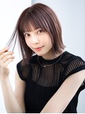20代30代大人かわいいナチュラル暗髪ゆるめパーマヘア