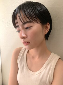 ラグ(log) 黒髪×ミニマムショート!