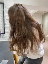 ローレン(LOREN)&nbsp;透明感髪質改善ベージュダブルカラーミルクティーグレージュ