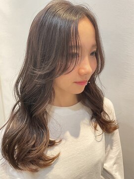 イーストハムアネーロ(EAST HAM anello) 似合わせレイヤー/透明感カラー/ミルクティーブラウン