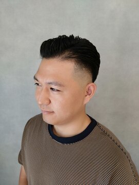 ソアー 新大阪(SOAR) フェード刈上げ濡れパンニュアンスパーマスタイル【新大阪】