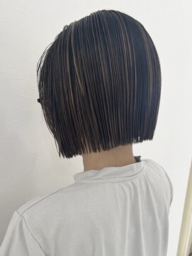 ファーチ(Fir-chi) パツっとボブ/ヘイリーボブ/ぼかしハイライト