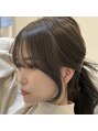 アグ ヘアー シフレ 本町通り店(Agu hair sifle) ブリーチなし透明感ダブルカラー & 可愛い顔周り