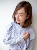 《抜け感ナチュラルボブ》