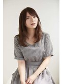 BERRY/デザインカラー＿厚めバング＿ローライト＿スリークボブ
