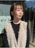【hair labo.】外はねフェイスレイヤーボブ