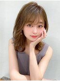 イメチェンウルフひし形シルエット外ハネボブ美髪ワンカール