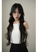 ゆるふわ巻き/韓国風/くびれ巻き/くびれヘア/レイヤー