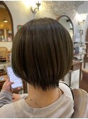 丸みショートボブ