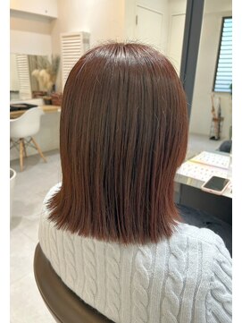 クラップス 弘明寺店(CLAPS) 暖色ツヤブラウンカラー