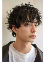 ラナ 新宿(lana)&nbsp;シャドウパーマ/パーマ/メンズ/【lana hair新宿】