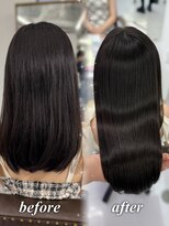 ハピネス 梅田茶屋町店(HAPPINESS)&nbsp;韓国風/レイヤーカット/顔周り/顔まわり/髪質改善/ベージュ