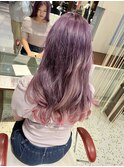 violetグラデーションpink