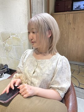 ヘアリゾートエーアイ 新宿西口店(hair resort Ai) ハイトーン/フェイスレイヤー