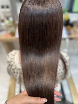 美容室 パルス 静岡鷹匠店(PALS) 縮毛矯正 髪質改善 トリートメント 酸熱 韓国風 顔周りカット