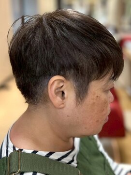 ヘアークリアー 春日部 ミセス アシンメトリーショートスタイル ツーブロック