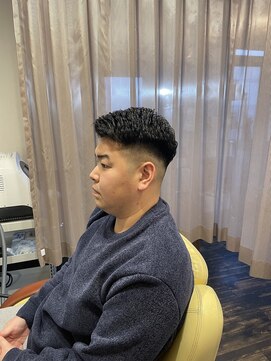 スキンフェードパーマ