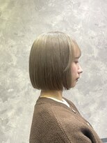 メゾンセブンルックス 宇都宮簗瀬店(Maison 7LOOKS)&nbsp;ミルクティーとボブ☆ 《手塚》