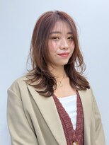 エアー 横浜(AIR)&nbsp;【寺本】春ピンク透明感カラーレイヤーカット