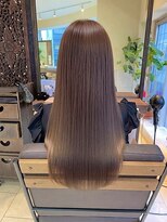 ヘアリゾート粋 ティガ 池袋店(tiga) 美髪/艶髪/ショコラブラウン/ストレートヘア