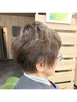 時わすれの森 ショートレイヤーパーマ