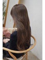 アリー 原宿 表参道(ALLY)&nbsp;ALLY稲木 髪質改善×ブリーチなしグレージュカラー