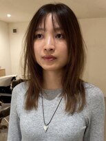 ユートゥイーズ つくば(U too e's) つくば美容室|グランジ感あるレイヤースタイル <riko>