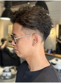 MEN`SHAIR/スパイキーショート/フェザーパーマ/烏丸御池F