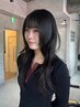 【人気No.2】カット+カラー+バイカルテトリートメント(ハーフ) ￥16500→